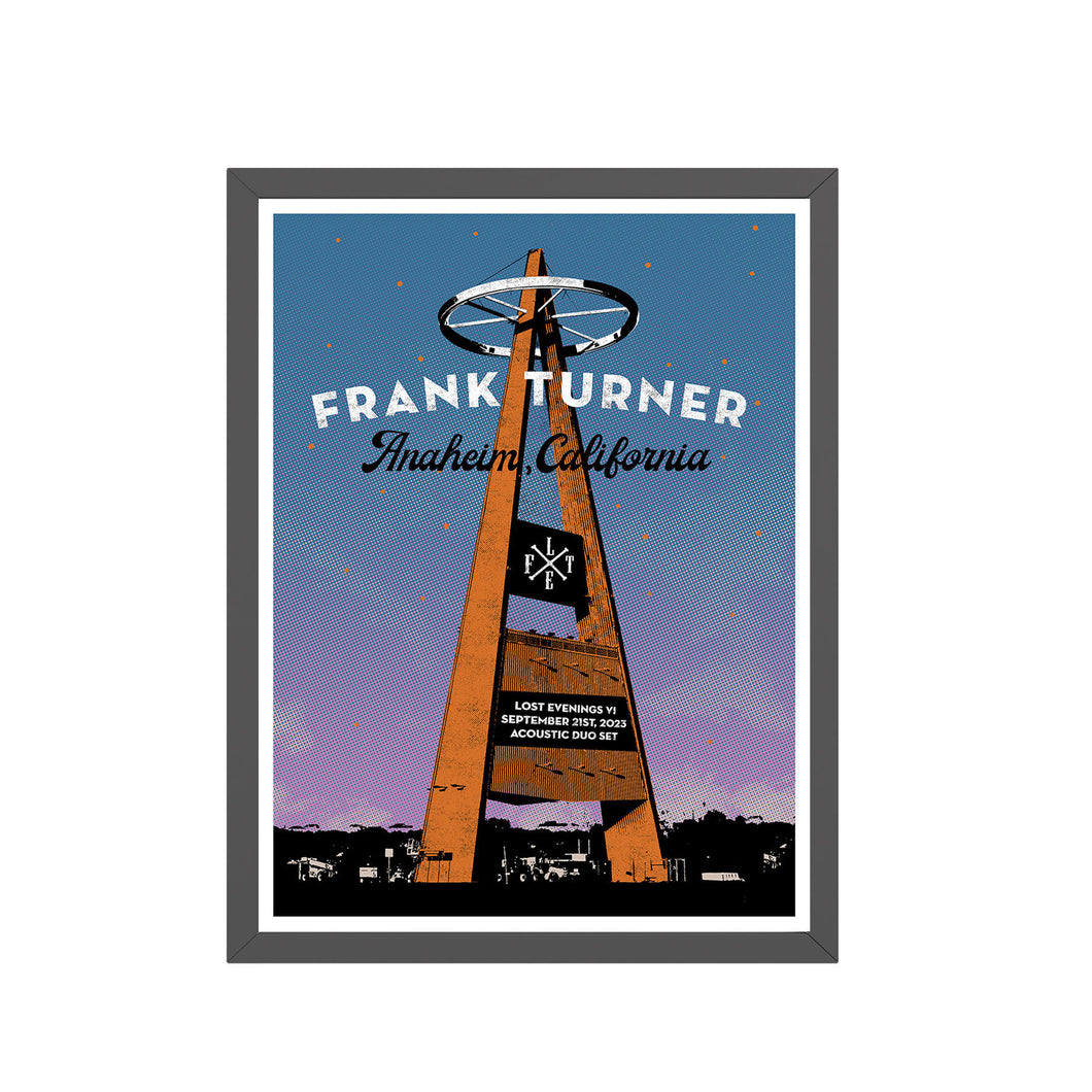 Frank Turner - Lost Evenings VI Poster Night 1 (September 21, 2023)