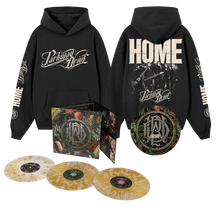 Load image into Gallery viewer, Parkway Drive - Home Live Pullover Hoodie &amp; Banksia Gold 3LP Bundle
