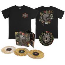 Load image into Gallery viewer, Parkway Drive - Home T-Shirt &amp; Banksia Gold 3LP Bundle