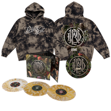 Load image into Gallery viewer, Parkway Drive - Home Tie Dye Hoodie &amp; Banksia Gold 3LP Bundle