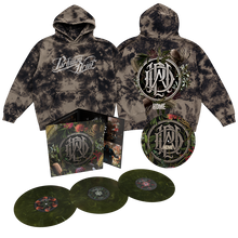 Load image into Gallery viewer, Parkway Drive - Home Tie Dye Hoodie &amp; Native Green 3LP Bundle