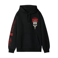 Load image into Gallery viewer, Parkway Drive - 10 Year Anniversary IRE Skull Hoodie &amp; Patch Bundle