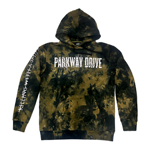 Parkway Drive - KWAS 20 Year Anniversary Tie Dye Pullover Hoodie Bundle