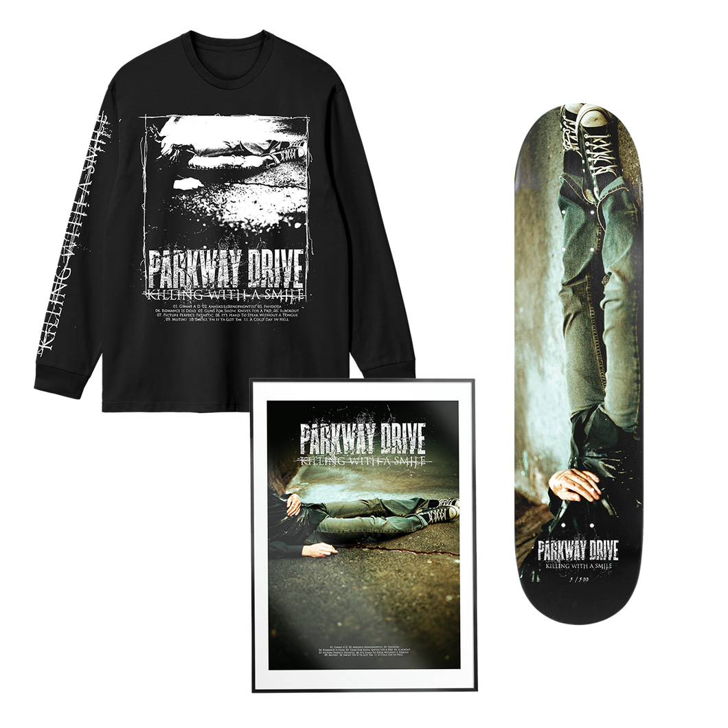 Parkway Drive - KWAS 20 Year Anniversary Longsleeve T-Shirt Bundle