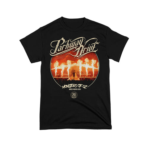 Parkway Drive - Monsters Of Oz Tour T-Shirt