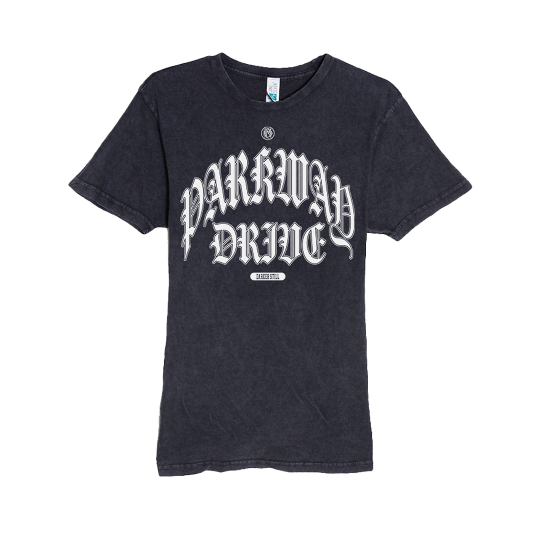 Official Parkway Drive Merch - Old English Logo Vintage T-Shirt
