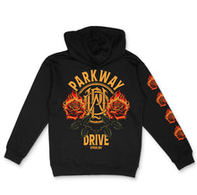 Load image into Gallery viewer, Parkway Drive - Rose &amp; Flame Pullover Hoodie