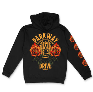 Parkway Drive - Rose & Flame Pullover Hoodie