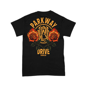 Parkway Drive - Rose & Flame T-Shirt