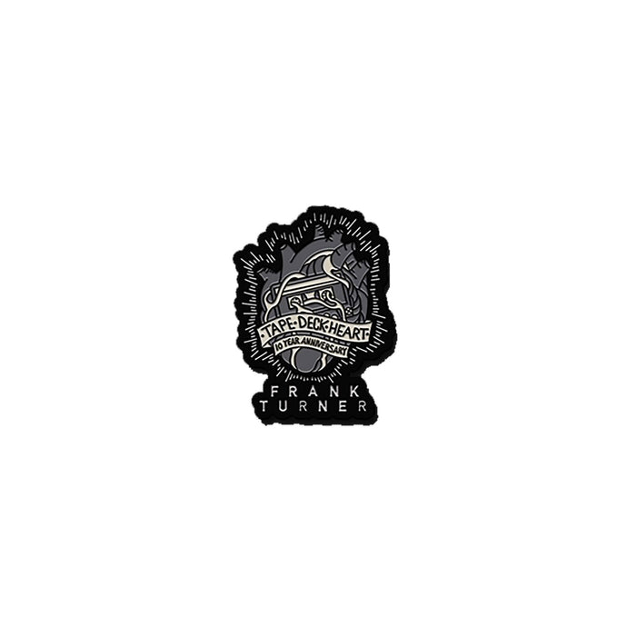 Frank Turner - 10 Year Anniversary Tape Deck Heart Pin